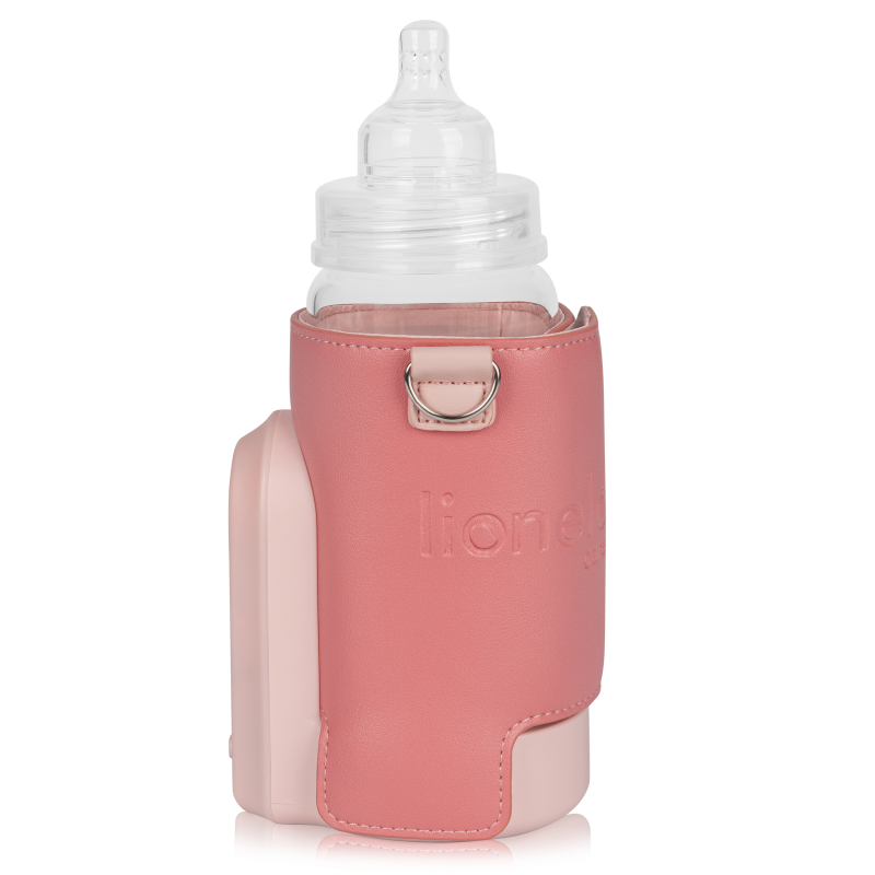 Lionelo Thermup Go Evo Coral Pink — Podgrzewacz do butelek