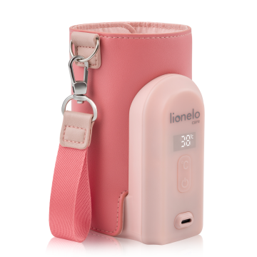 Lionelo Thermup Go Evo Coral Pink — Podgrzewacz do butelek