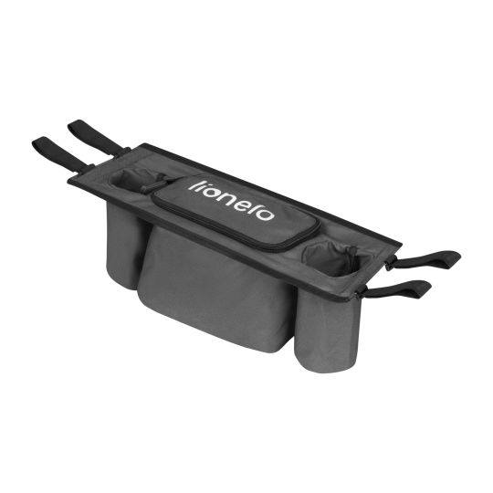 Lionelo Cama Bottle Holder Grey Graphite — Torba do przyczepki