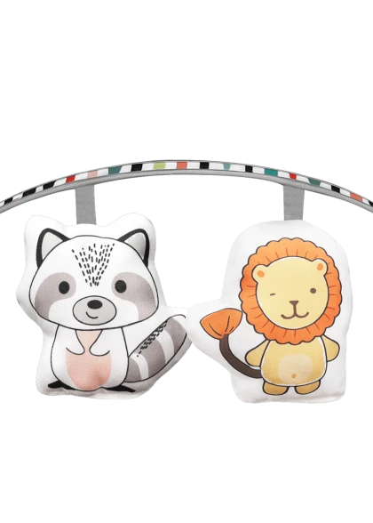 Leżaczek bujaczek Otto Cozy Grey - Lionelo