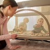 Lionelo Laura Beige Sand — Kompaktowe łóżeczko turystyczne