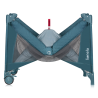 Lionelo Flower Green Turquoise — Łóżeczko turystyczne