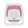 Lionelo BabyBubble Pink Magnolia — Składana wanienka z leżaczkiem