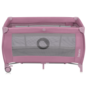Lionelo Stefi Plus Pink Magnolia — Łóżeczko turystyczne