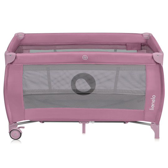 Lionelo Stefi Plus Pink Magnolia — Łóżeczko turystyczne