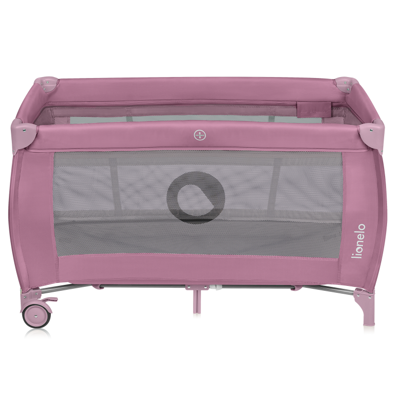 Lionelo Stefi Plus Pink Magnolia — Łóżeczko turystyczne