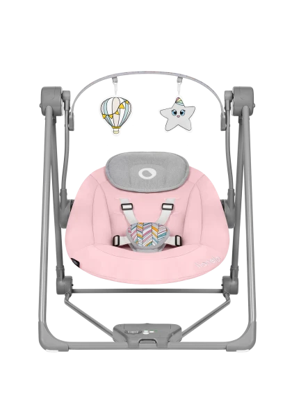 Leżaczek bujaczek Otto Pink Baby - Lionelo