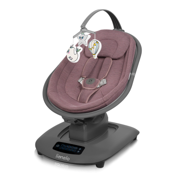Lionelo Blossom Pink Mauve — Elektryczny bujaczek