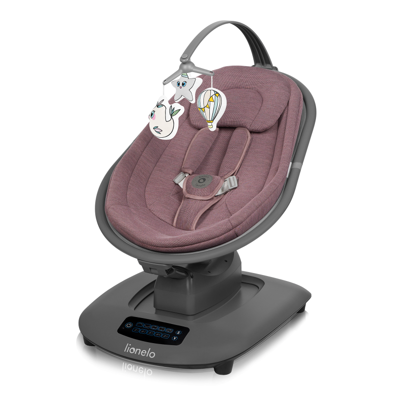 Lionelo Blossom Pink Mauve — Elektryczny bujaczek