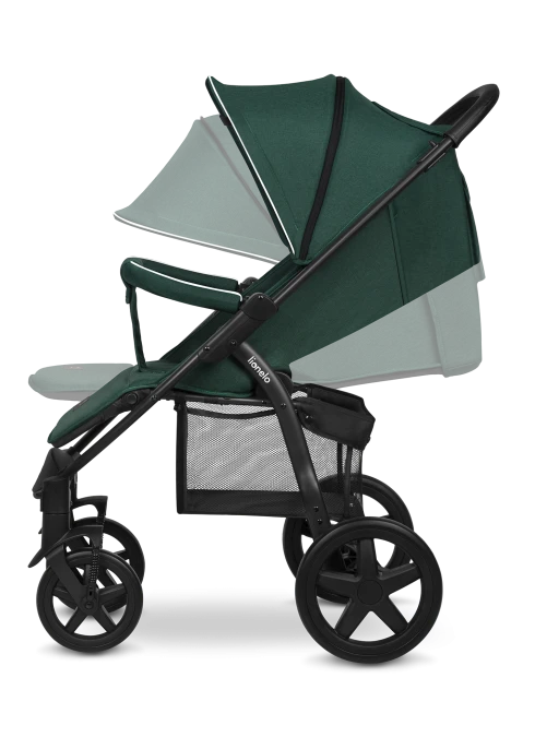Wózek spacerowy lekki, składany, do 22 kg - Annet Plus Green Forest - Lionelo