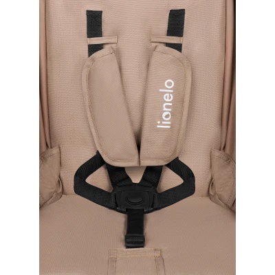 Wózek spacerowy lekki, składany, do 22 kg - Annet Plus Beige Sand - Lionelo