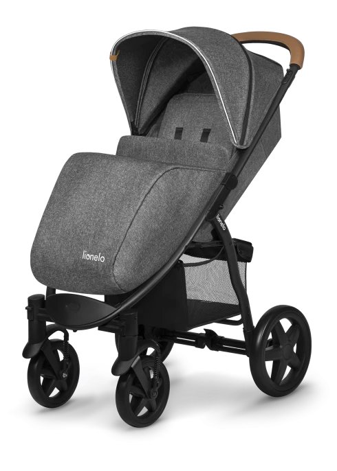 Wózek spacerowy lekki, składany, do 22 kg - Annet Plus Stone Caramel - Lionelo