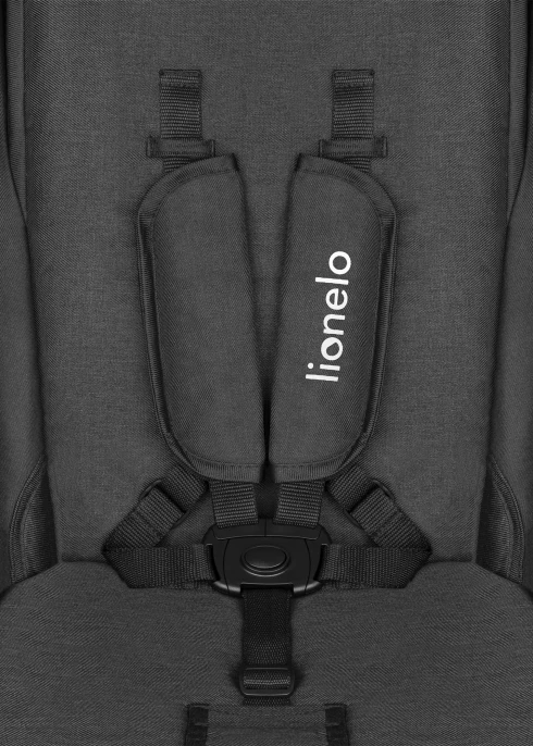 Wózek spacerowy lekki, składany, do 22 kg - Annet Plus Black Carbon - Lionelo