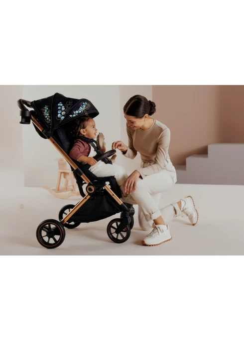 Wózek spacerowy 8,2 kg, składanie jedną ręką, do 22 kg - Cloe Golden Moments - Lionelo