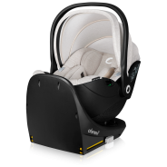 lionelo Moxie i-Size Set Beige Sand — Fotelik samochodowy z bazą ISOFIX