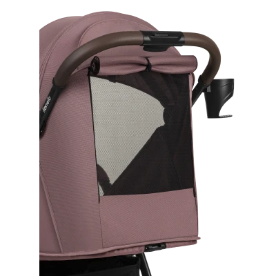 Wózek spacerowy 8,5 kg, składanie jedną ręką, amortyzowany - Ingrid Pink Mauve - Lionelo