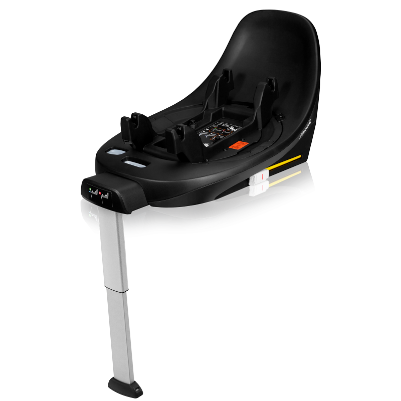 lionelo Moxie i-Size Set Carbon Black — Fotelik samochodowy z bazą ISOFIX