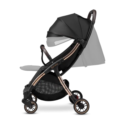 Lionelo Julie One Black Gold - wózek spacerowy