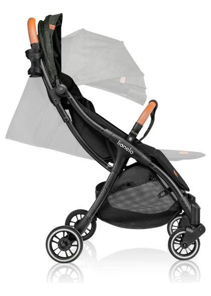 Wózek spacerowy 6,6 kg, od narodzin, do 22 kg - Julie One Tropical Green - Lionelo