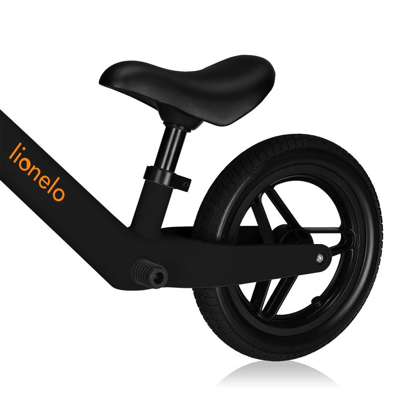 Lionelo Toni Black Orange — Rowerek biegowy