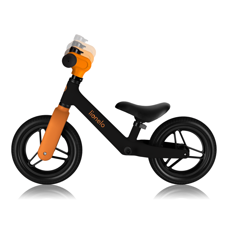 Lionelo Toni Black Orange — Rowerek biegowy