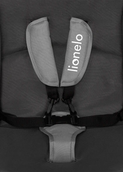 Wózek spacerowy lekki 7,7 kg, z tacką i torbą, do 15 kg - Emma Plus Stone - Lionelo