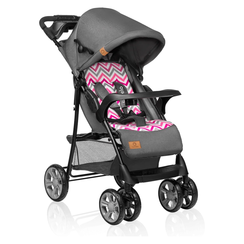Lionelo Emma Plus Pink Scandi — wózek spacerowy