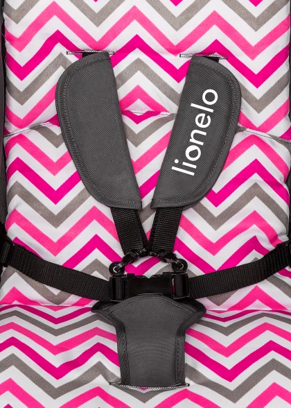 Lionelo Emma Plus Pink Scandi — wózek spacerowy