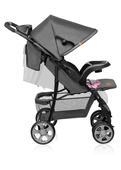 Lionelo Emma Plus Pink Scandi — wózek spacerowy
