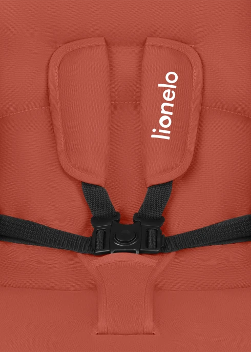 Wózek spacerowy lekki 7,7 kg, z tacką i torbą, do 15 kg - Emma Plus Coral Pink - Lionelo