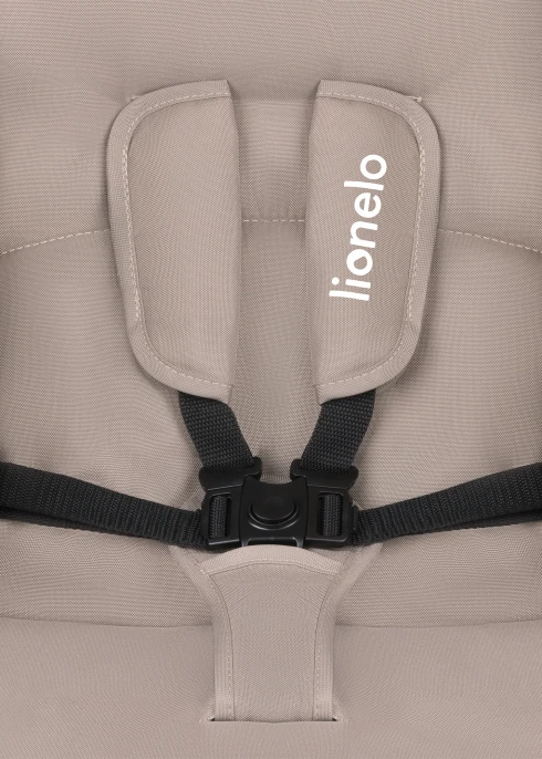 Wózek spacerowy lekki 7,7 kg, z tacką i torbą, do 15 kg - Emma Plus Beige Latte - Lionelo