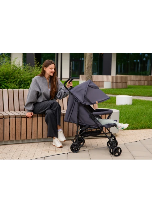 Wózek spacerowy lekki 7 kg, składany, do 15 kg - Elia Graphite - Lionelo