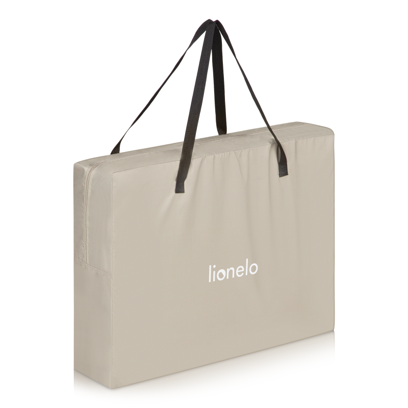 Lionelo Alice Beige Olive — Łóżeczko turystyczne 3w1
