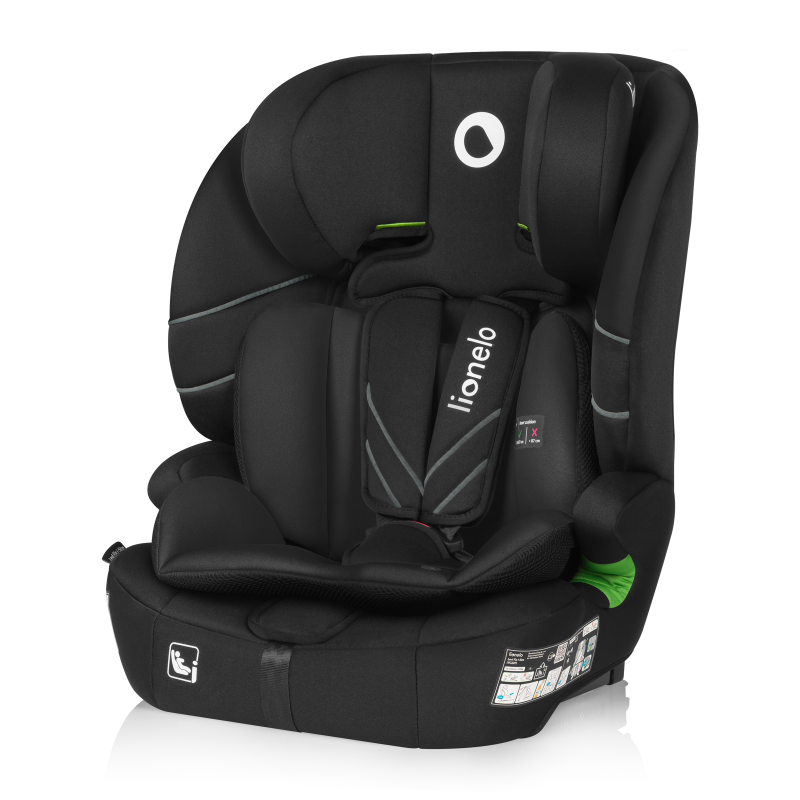 Lionelo Levi Fix i-Size Black Carbon — Fotelik samochodowy