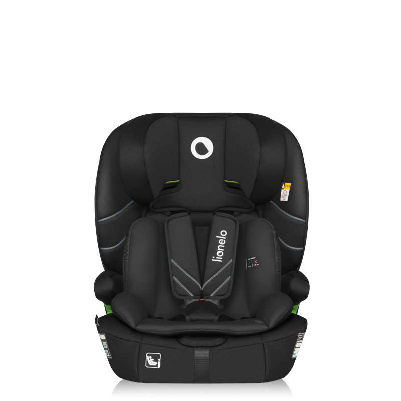 Lionelo Levi Fix i-Size Black Carbon — Fotelik samochodowy