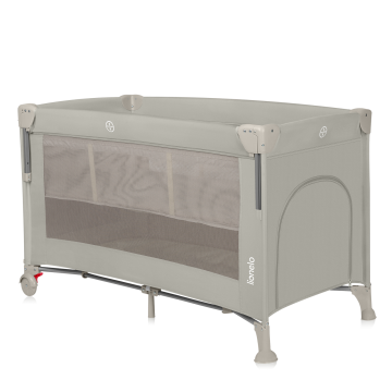Lionelo Ellen Beige Sand — Łóżeczko dostawne 3 w 1