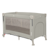 Lionelo Ellen Beige Sand — Łóżeczko dostawne 3 w 1