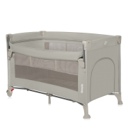 Lionelo Ellen Beige Sand — Łóżeczko dostawne 3 w 1