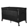 Lionelo Ellen Black Carbon — Łóżeczko dostawne 3 w 1