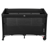 Lionelo Ellen Black Carbon — Łóżeczko dostawne 3 w 1