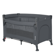 Lionelo Ellen Grey Concrete — Łóżeczko dostawne 3 w 1