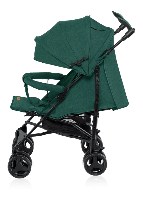 Spacerówka parasolka lekka 7 kg, składana, do 15 kg - Irma Green Forest - Lionelo