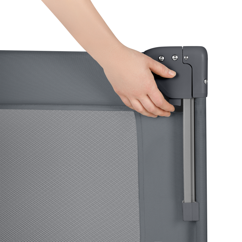 Lionelo Ellen Grey Concrete — Łóżeczko dostawne 3 w 1