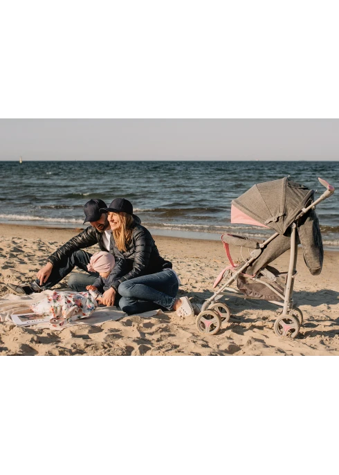 Spacerówka parasolka lekka 7 kg, składana, do 15 kg - Irma Green Forest - Lionelo