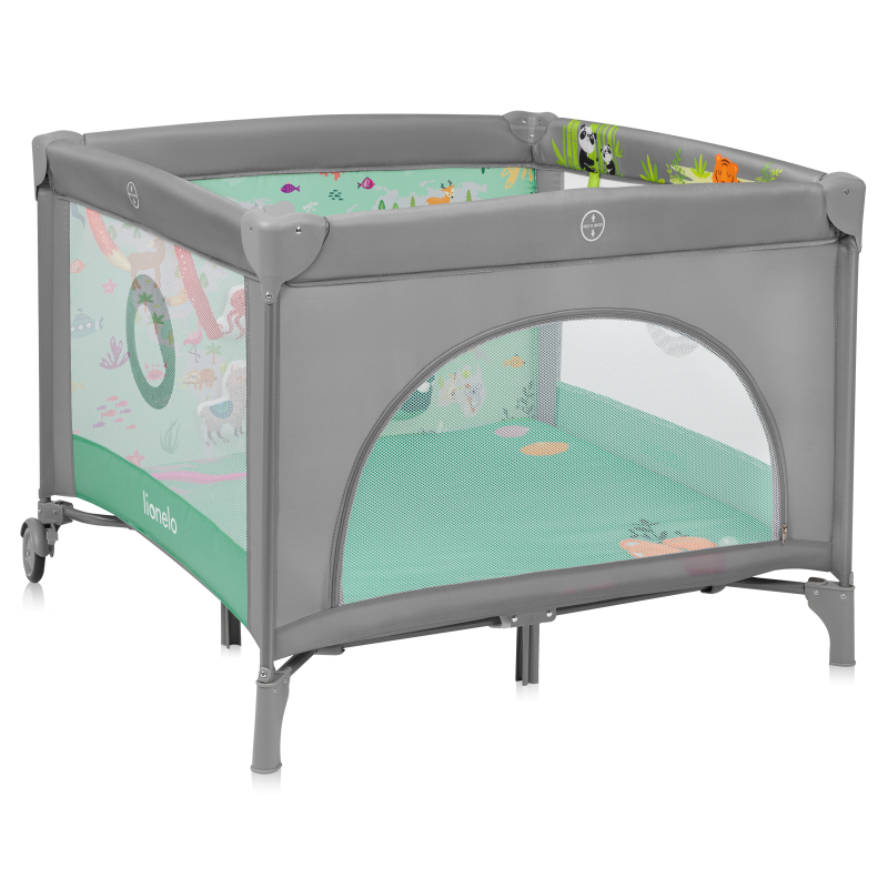 Lionelo Mille Plus Grey Green—  Kojec wielofunkcyjny