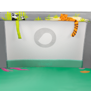 Lionelo Mille Plus Grey Green—  Kojec wielofunkcyjny