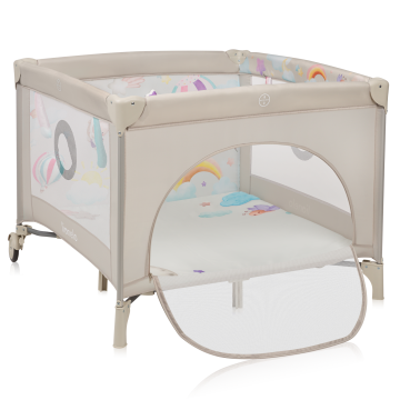 Lionelo Mille Plus Grey Beige —  Kojec wielofunkcyjny
