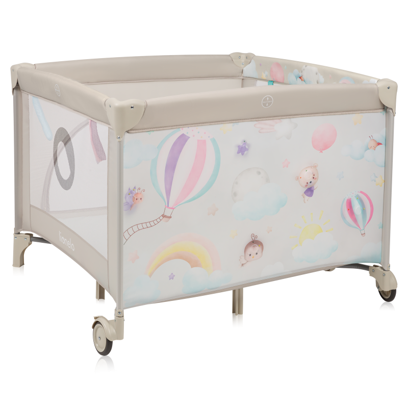 Lionelo Mille Plus Grey Beige —  Kojec wielofunkcyjny