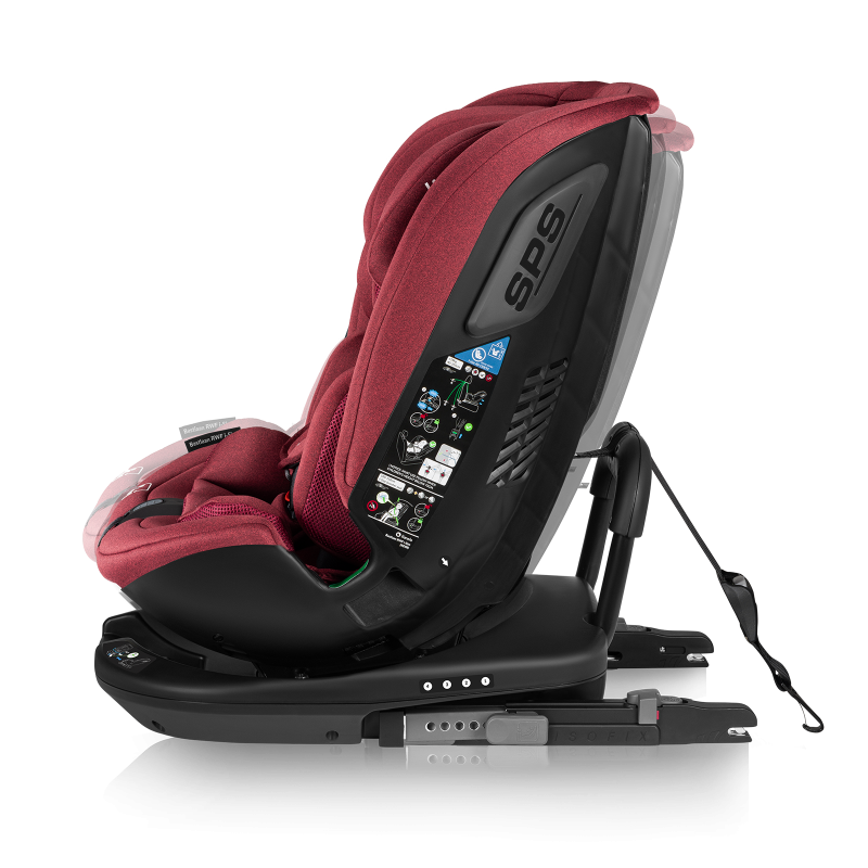 Lionelo Bastiaan RWF i-Size Red Burgundy — Fotelik samochodowy