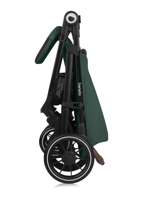 Wózek spacerowy od narodzin, składanie jedną ręką, do 22 kg - Emma One Green Forest - Lionelo